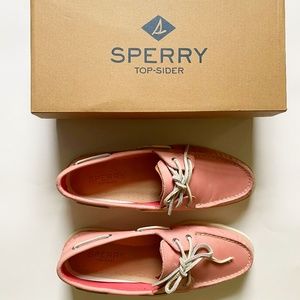 Sperry Top-Sider Pink Leather Boat Shoes 8.5